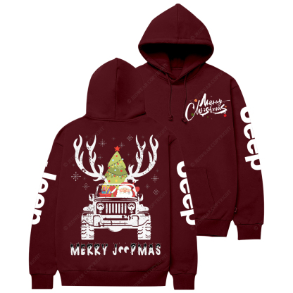 Merry Christmas Santa Claus Jp Casual Hoodie