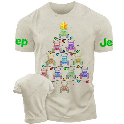 Merry Christmas Colorful Light Jp T-Shirt 