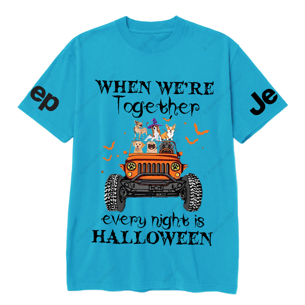 When Were Together Every Night Is Halloween Jp T-Shirt