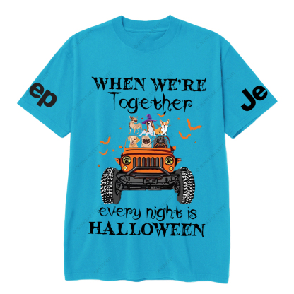 When Were Together Every Night Is Halloween Jp T-Shirt