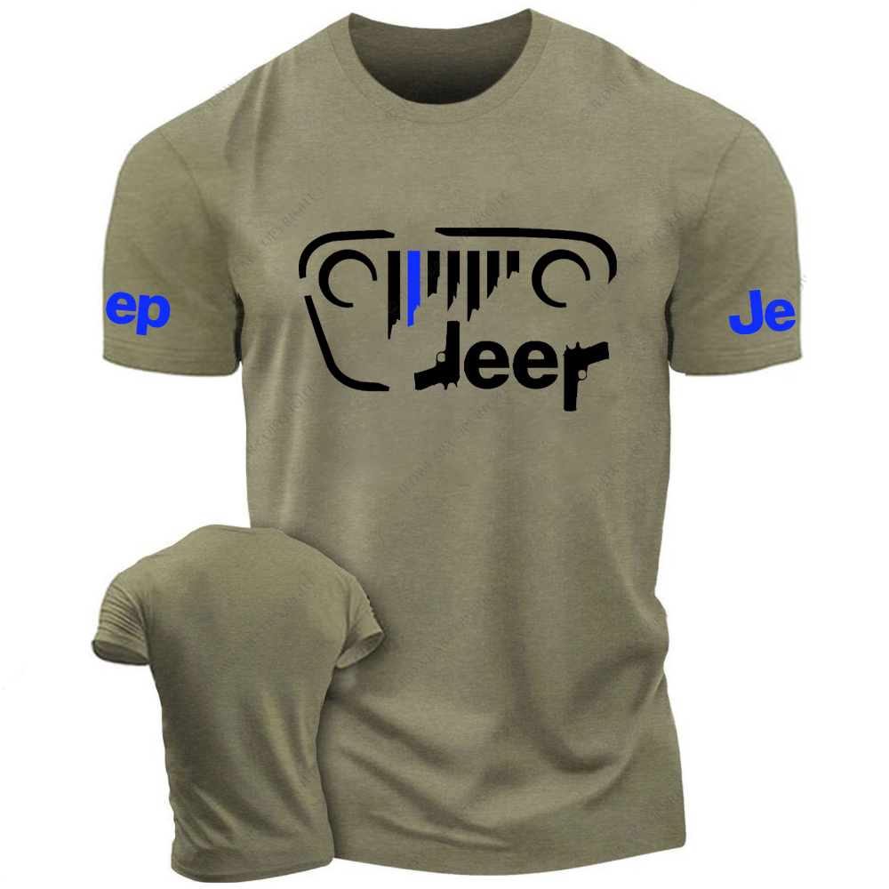Policeman Cordon Gun Jp T-Shirt
