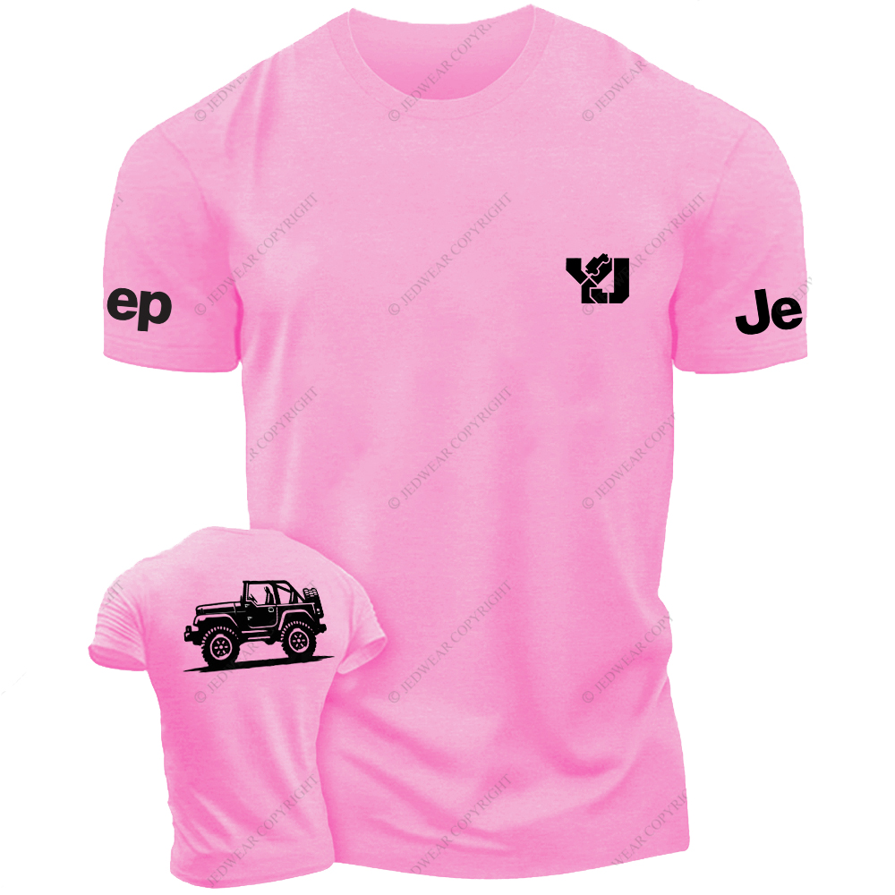 Jp YJ Car Model Front And Rear Design  Jp T-Shirt