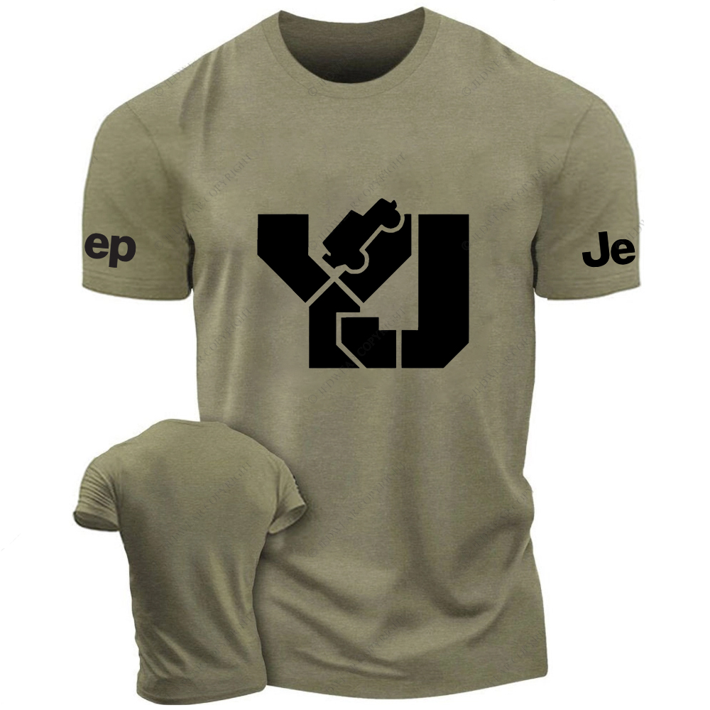 Jp YJ Car Model Front  Design  Jp T-Shirt
