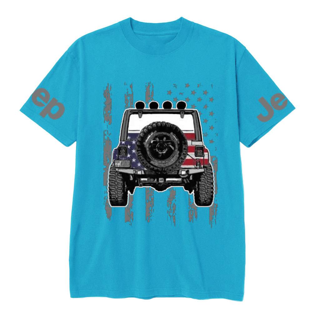 Jp Wrangler US Flag Jp Lover T-Shirt