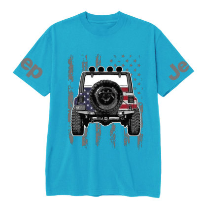 Jp Wrangler US Flag Jp Lover T-Shirt
