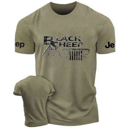 Jp Black Sheep Mountains Silhouette  Jp T-Shirt
