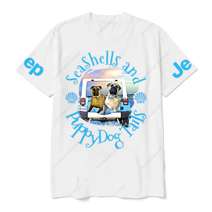 SeaShells And Puppy Dog Tails Jp T-Shirt