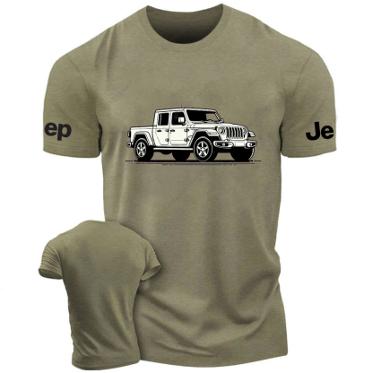 Jp Gladiator Truck Driving On The Road Jp T-Shirt