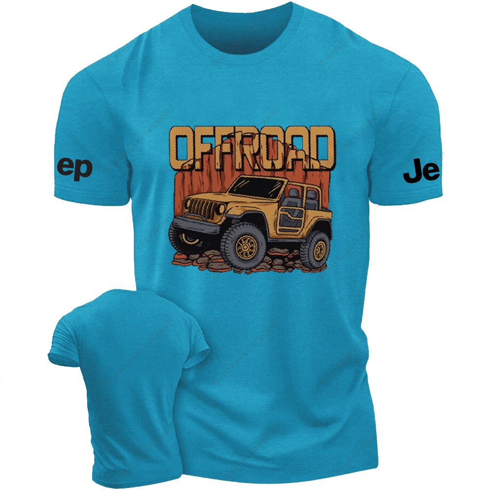 Jp Truck Off-Road Vehicle Driving On The Road Jp T-Shirt