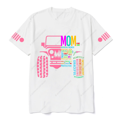 Mom 4X4 Offroad Car Mom Life Off-Road Girl Jp T-Shirt