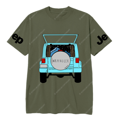 Starry Night Adventure with Blue wrangler JP T-shirt