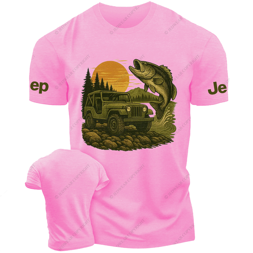 Angler Outside Mountain Fishing Jp T-Shirt