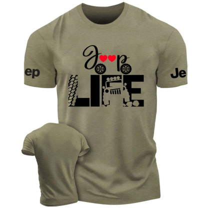 Love Life Wheel Tracks Jp T-Shirt