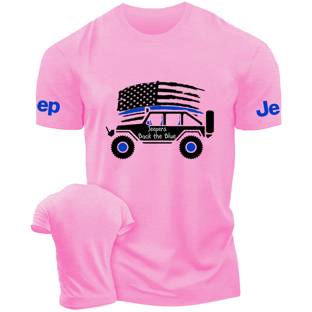 American Flag Policeman Jp Back The Blue  Jp T-Shirt