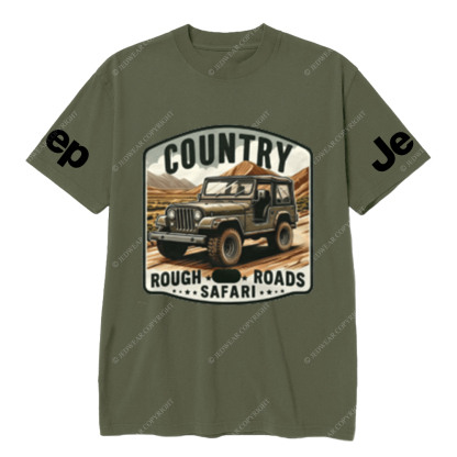 Country Rough JP Roads Safari JP T-shirt