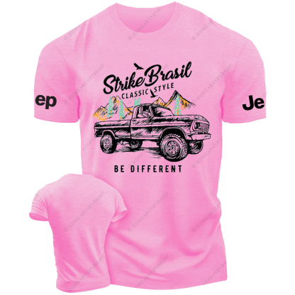 Strike Brasie Classic Style Be Different Stick Figure Line Art Jp T-Shirt