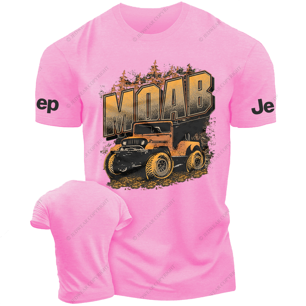 Moab Adventure Orange  Vehicle Driving On The Road Jp T-Shirt