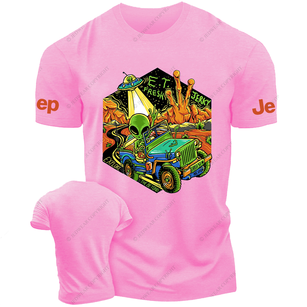 Cartoon ET Fresh Jerky Explore The Beyond Jp T-Shirt