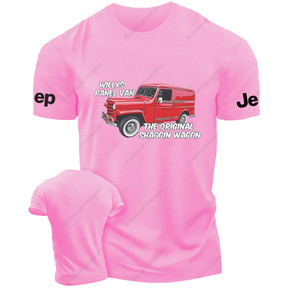 The Original Shaggin Wagon Willys Panel Van Jp T-Shirt