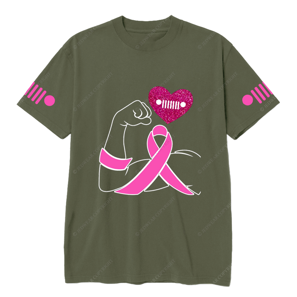 Defeating Breast Cancer Come On Love Arms Jp T-Shirt