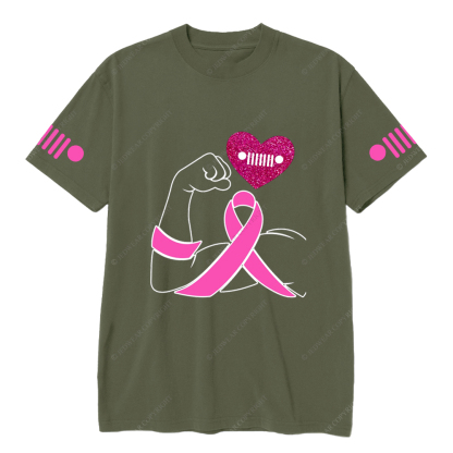 Defeating Breast Cancer Come On Love Arms Jp T-Shirt