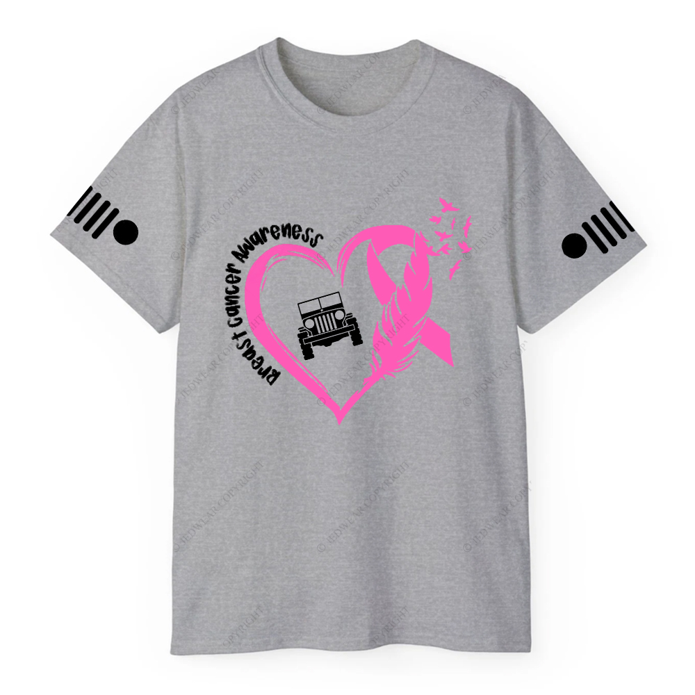 Breast Cancer Awareness Love Butterfly Jp T-Shirt