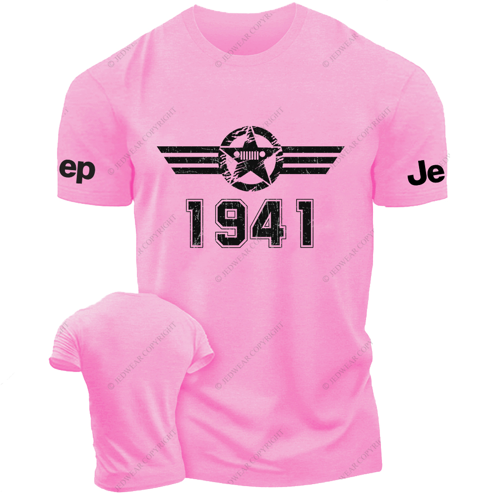 Military Star Old Created Time Since 1941 Vintage Style Jp T-Shirt