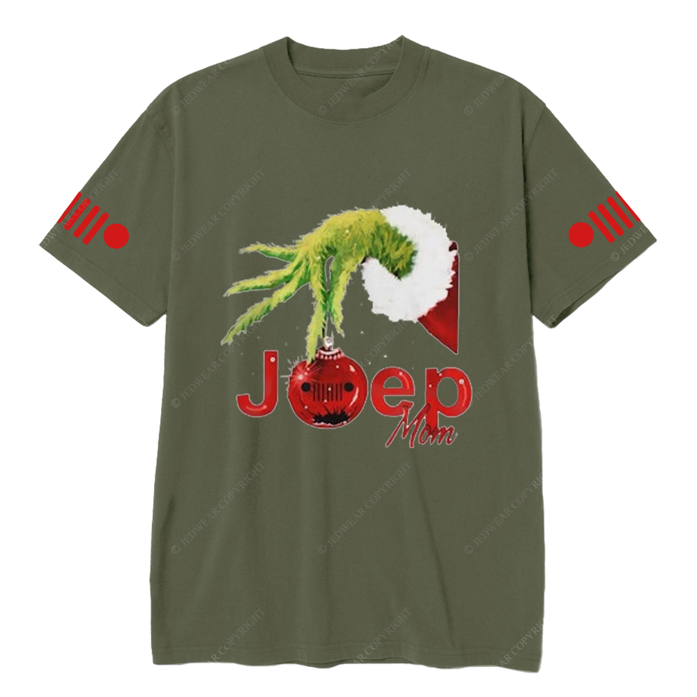 Red Apple Witch Mom Christmas Jp T-Shirt