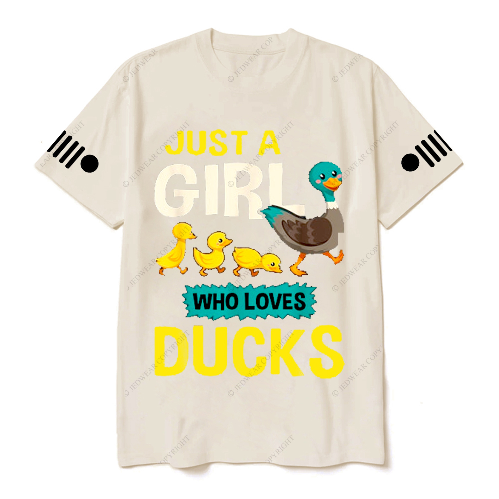 Just A Girl Who Loves Ducks Jp T-Shirt