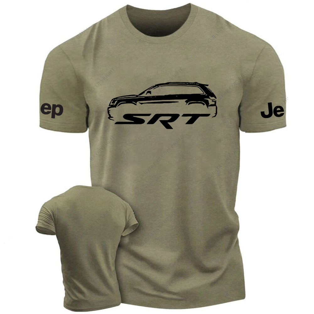 Jp Grand Cherokee Hellcat on Apron Jp T-Shirt