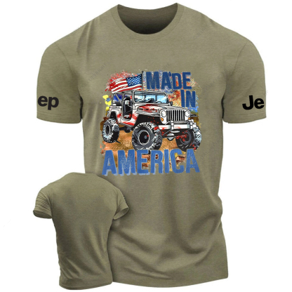 American Flag Fireworks Made In America  Jp T-Shirt