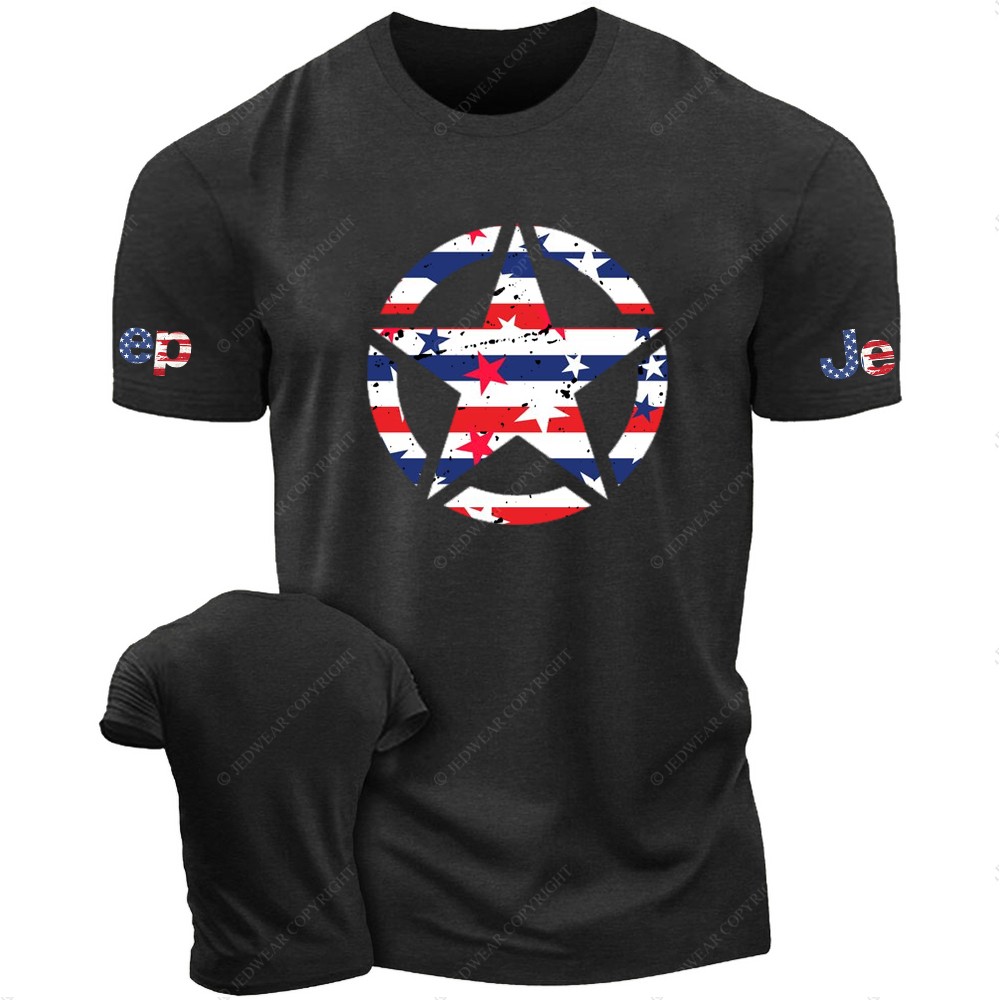 Pentagrams And Flags T-Shirt