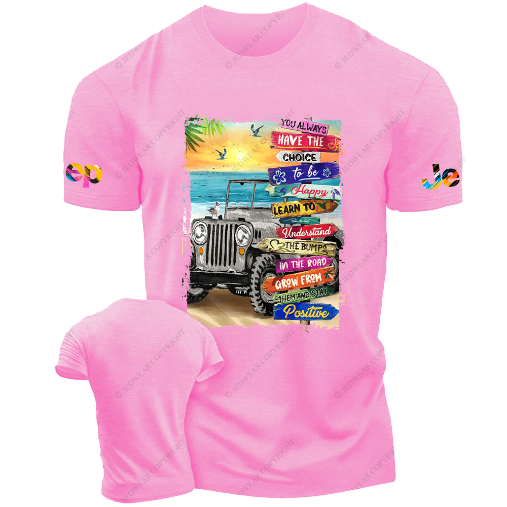 Summer Beach Grey Road Signs Jp T-Shirt