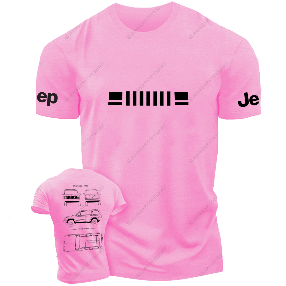 Cherokee 1999 Stick Figure Line Art Jp T-Shirt
