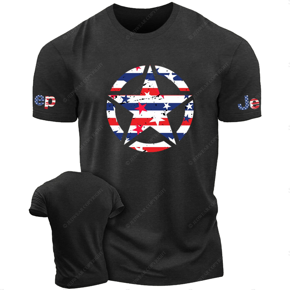 Pentagrams And Flags T-Shirt