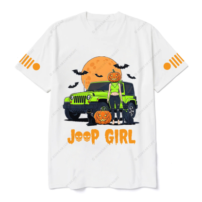 Pumpkin Halloween Cat Girl Bat Jp T-shirt