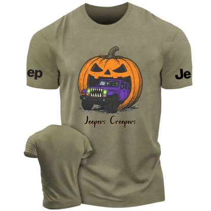 Spooky Halloween Pumpkin Creepers  Jp T-Shirt