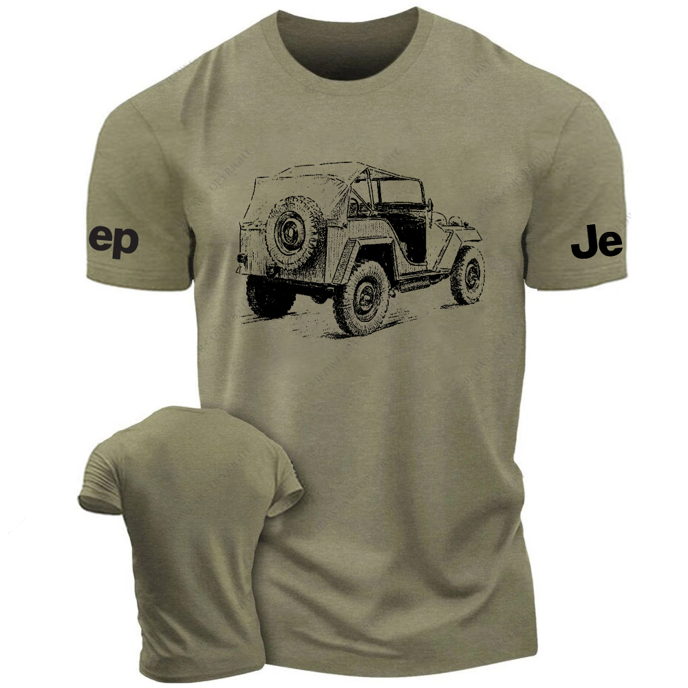 Classic Camping Stick Figure Line Art Jp T-shirt