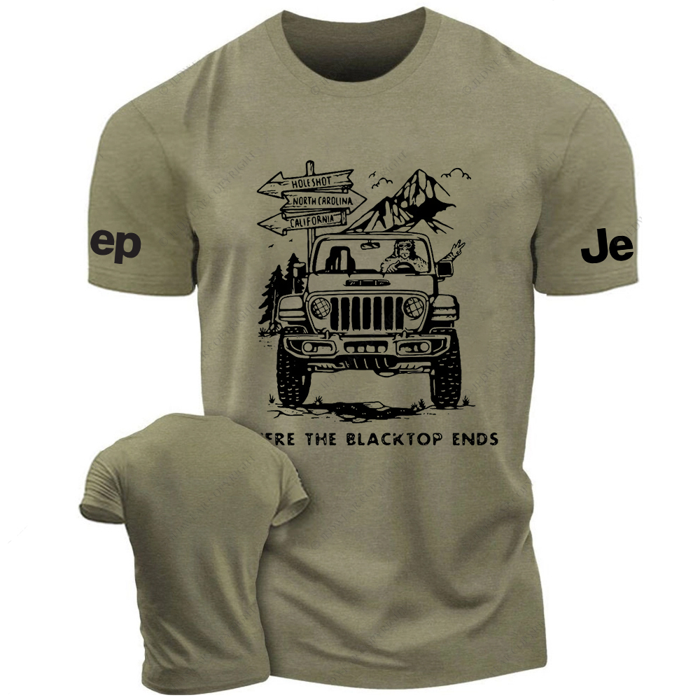 Off-Road Adventure Explore Backroad Camping Outdoor Jp T-shirt
