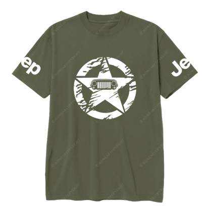 Military Star Military Green Designs JP T-Shirt