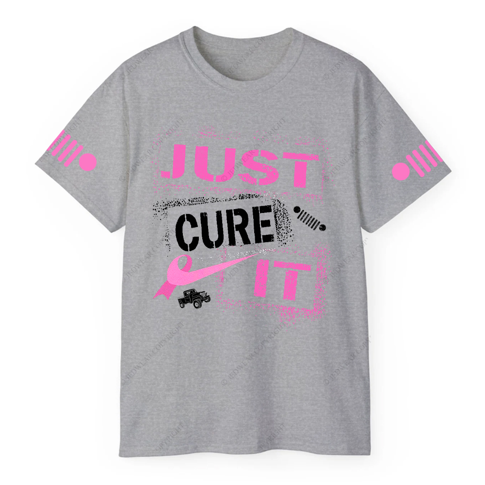 Just Cure It Breast Cancer Jp T-shirt