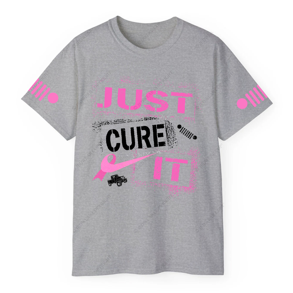 Just Cure It Breast Cancer Jp T-shirt
