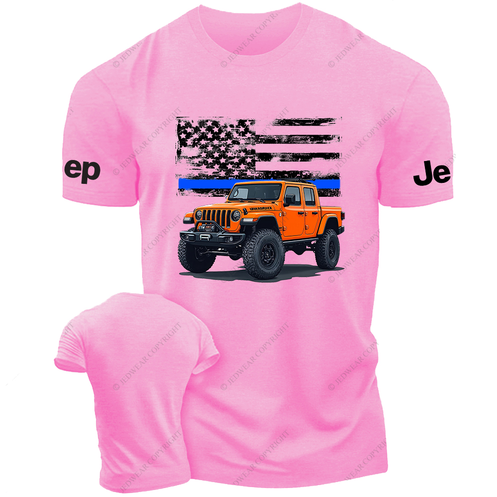 American Flag The Blue Line Honcho Jp T-Shirt