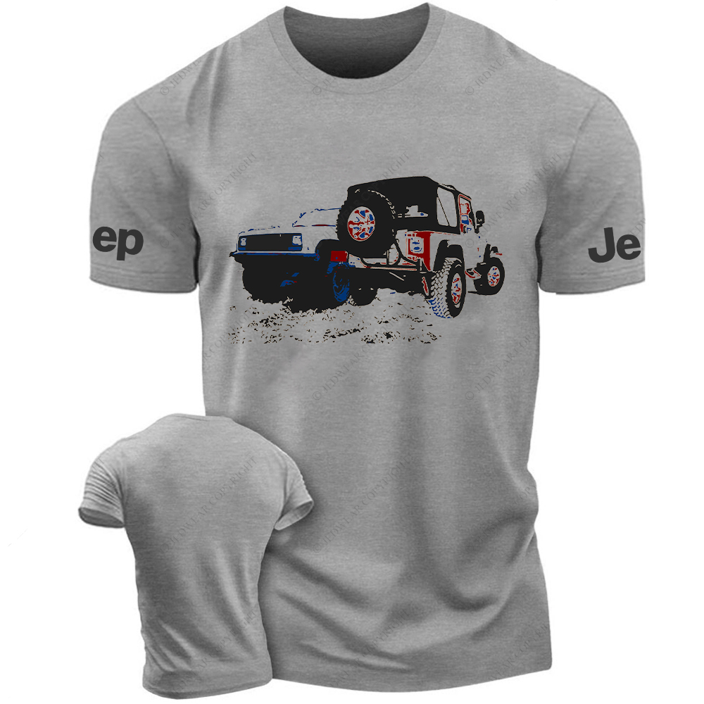 Front And Back Of Four-Wheeled Off-Road Vehicle Jp T-Shirt