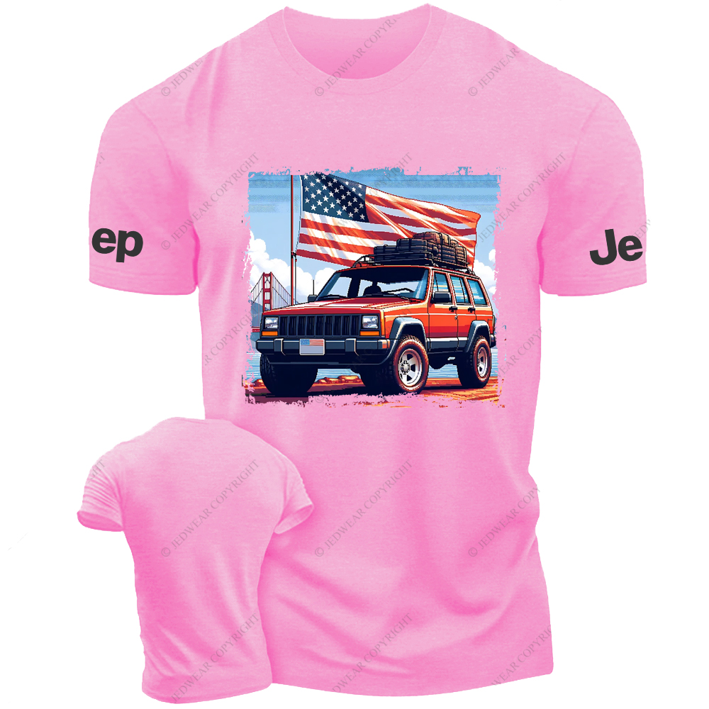 Cherokee XJ 4x4 USA Off-Road Vintage Old School Vehicle Jp T-Shirt