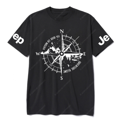 Passon Off Road Adventure Begins Compass JP T-Shirt