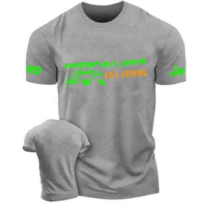 Green Off-Road Vehicle 4x4 Driving Jp T-Shirt