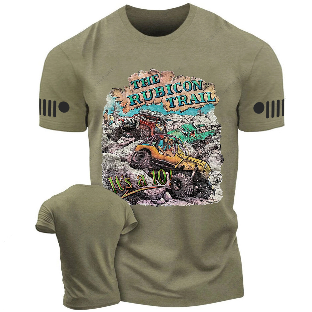 The Rubicon Trail It's A 10 Off-Road Vehicle Mountain Jp T-Shirt