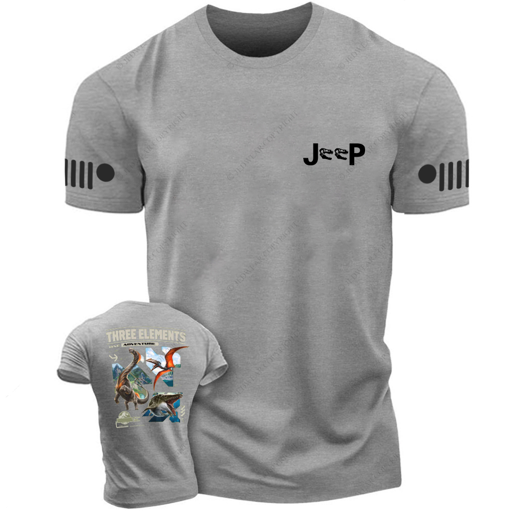 World Rebirth 3 Elements Dinosaur Jp T-shirt
