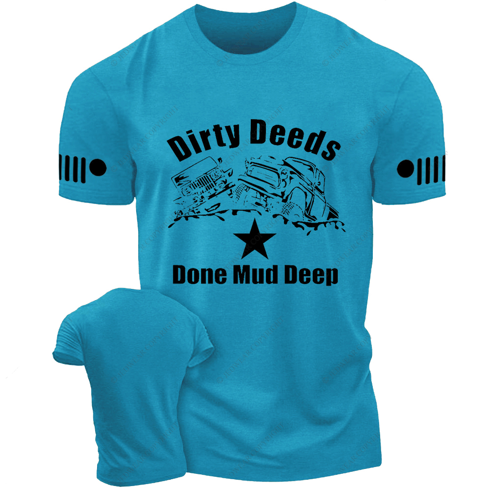 Dirty Deeds Done Mud Deep Jp T-shirt